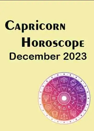 Capricorn Horoscope December 2023